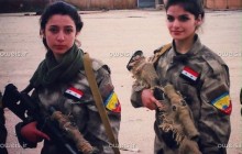 دختران سوری تک تیرانداز بلای جان داعش