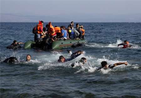 رسانه های ترکیه : 10پناهجوی دیگر در دریای اژه غرق شدند