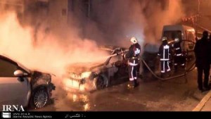 6 خودرو در استانبول به آتش کشیده شد