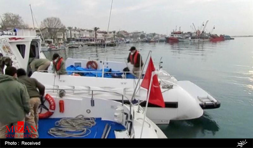 غرق شدن قایق مهاجران در ترکیه
