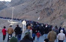 پیاده روی خانوادگی در بیرجند برگزار شد