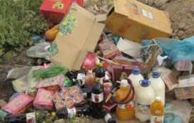 10 تن مواد غذایی فاسد و غیر بهداشتی در سراب معدوم شد