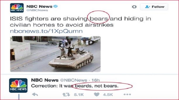 گاف شبکه آمریکایی درباره ریش داعشی ها !