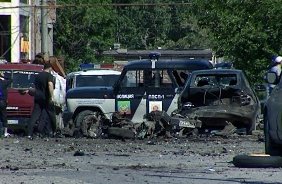 بمب‌گذاری در قفقاز جان دو پلیس را گرفت