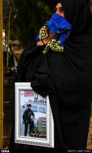 تشییع پیکر 2 شهید افغانستانی جنگ سوریه( عکس)