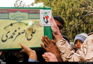 تشییع پیکر 2 شهید افغانستانی جنگ سوریه( تصاویر) 