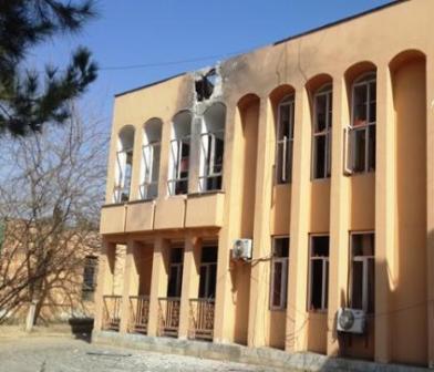 حمله راکتی به مقر استانداری بغلان یک کشته برجای گذاشت