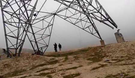 تخریب یک پایه دیگر برق صادراتی تاجیکستان در بغلان افغانستان