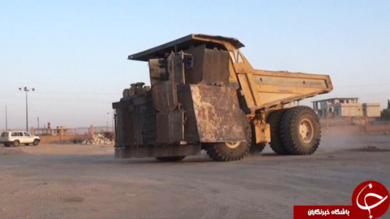 استفاده داعش از کامیون های مخوف انفجاری+ تصاویر