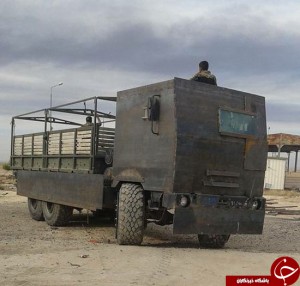 استفاده داعش از کامیون های مخوف انفجاری+ تصاویر 