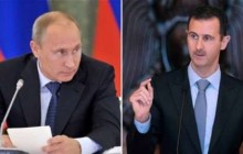 پوتین و بشار اسد در باره آتش بس سوریه تلفنی گفت وگو کردند