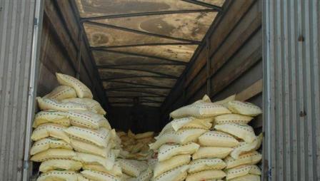 کشف 23 تن برنج قاچاق در اراک