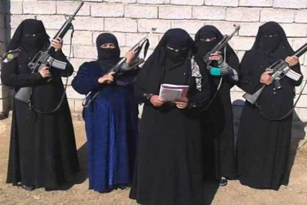 حدود یک سوم تروریستهای خارجی داعش را «زنان» تشکیل میدهند