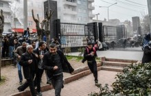 برخورد خشن پلیس ترکیه با تظاهرات کنندگان