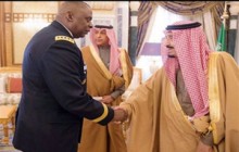 دیدار فرمانده ارتش آمریکا با پادشاه سعودی