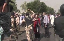 تظاهرات کارکنان هواپیمایی پاکستان با 2کشته