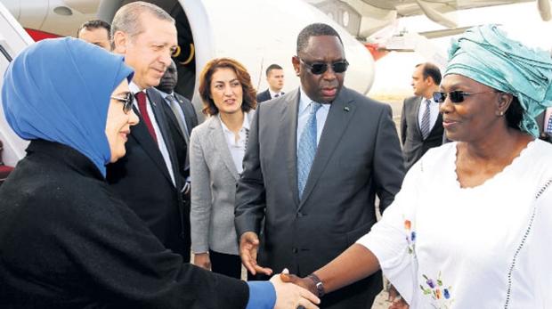 تماسهای رجب طیب اردوغان در سنگال