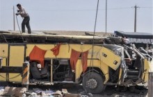 اتوبوس زائران پاکستانی در شاهرود واژگون شد