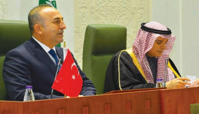 اوغلو: نمی‌دانم عربستان چند جنگنده می‌فرستد