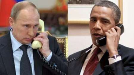 پوتین و اوباما اوضاع سوریه را بررسی کردند