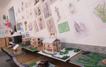 نمایشگاه انقلاب و دست سازه های دانش آموزان در بیرجند گشایش یافت