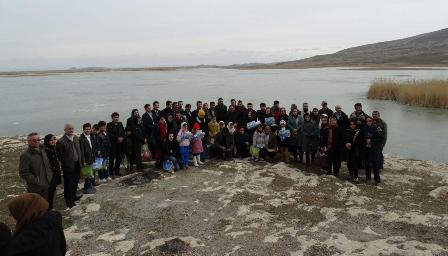 برگزاری روز جهانی تالاب ها در تالاب کانی برازان مهاباد