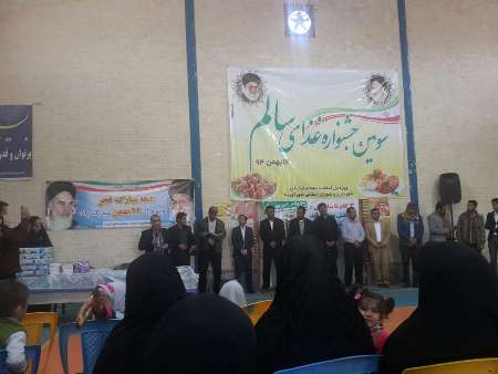 سومین جشنواره غذای سالم در شهرگوریه شوشتر برگزار شد
