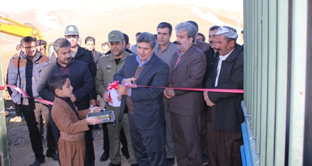 یک واحد مرغداری گوشتی 35 هزار قطعه ای در سقز افتتاح شد