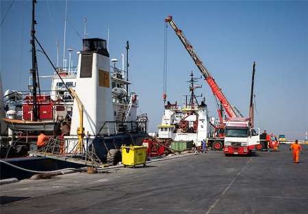 تخلیه و بارگیری کالا در بندر کیش به مرز دو میلیون تن رسید