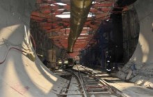 پایان موفقیت آمیز حفاری تونل های عمیق خط یک قطار شهری