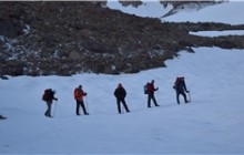 17 کوهنورد گرفتار در ارتفاعات منطقه پشنده خراسان شمالی نجات یافتند