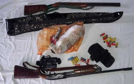 دو شکارچی متخلف در خلخال دستگیر شدند