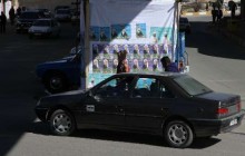 نصب 80 بنر تبلیغات انتخابات در 40 نقطه مهم شهر بانه