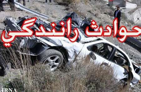 انحراف به چپ راننده اتوبوس جان سه نفر را در محور زاهدان-بم گرفت