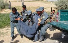 پلیس افغان چهار هم سنگر خود را بقتل رساند