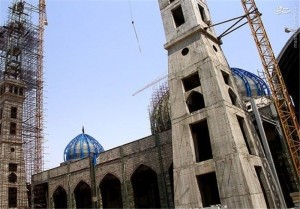 ساخت بزرگترین مسجد ایران +تصاویر