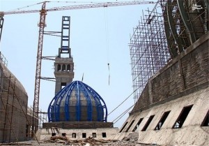 ساخت بزرگترین مسجد ایران +تصاویر