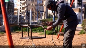 داعش در سوریه پارک تروریستی می‌سازد + تصاویر