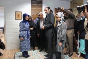 بازدید همسر نخست وزیر ترکیه از دانشکده طب سنتی (+تصاویر) 