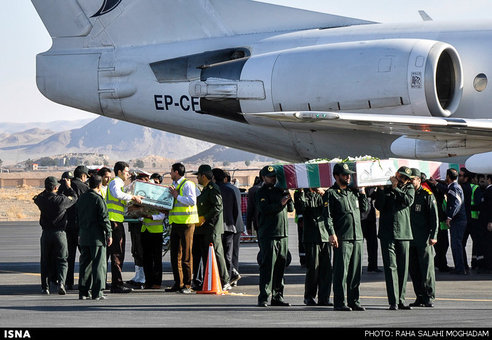 ورود شهدای گمنام به بیرجند