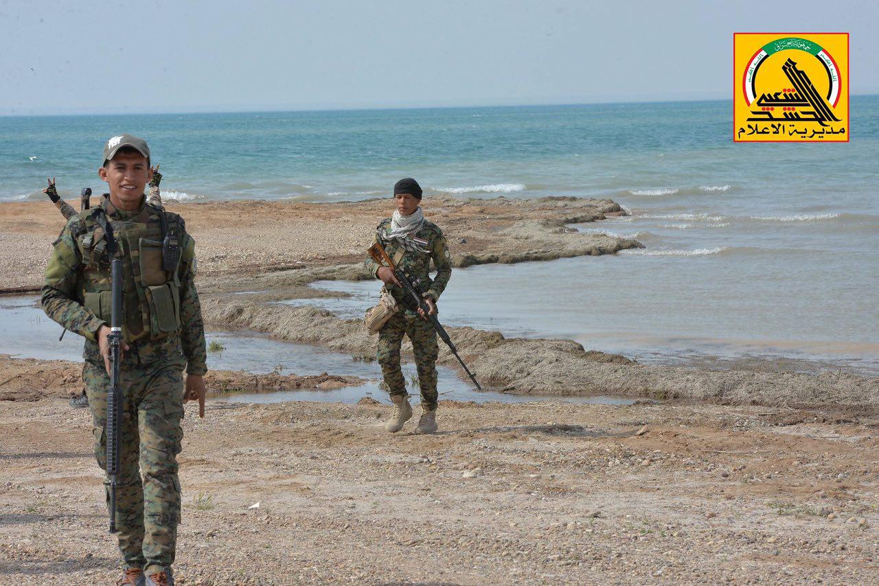 آزادسازی دریاچه الثرثار در عراق + تصاویر