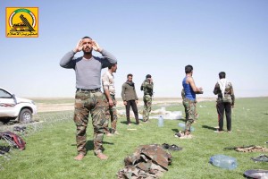 آزادسازی دریاچه الثرثار در عراق + تصاویر