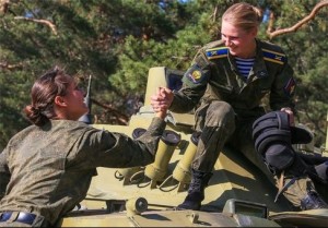 زنان مرگبار ارتش روسیه 