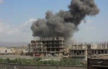 حمله جنگنده های عربستان به مسجدی در استان تعز یمن