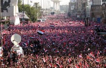 تظاهرات هزاران عراقی در بغداد
