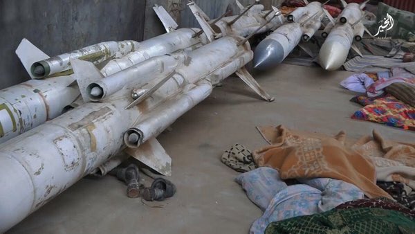 محموله عظیم تسلیحات در اختیار داعش!