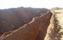 حفر خندق در مرز دو استان کربلا و الانبار