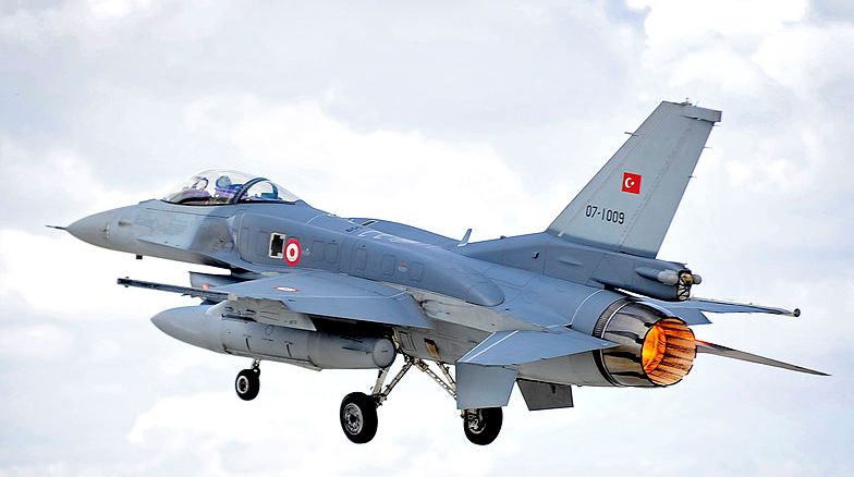 حمله جنگنده‌های ترکیه به شمال عراق
