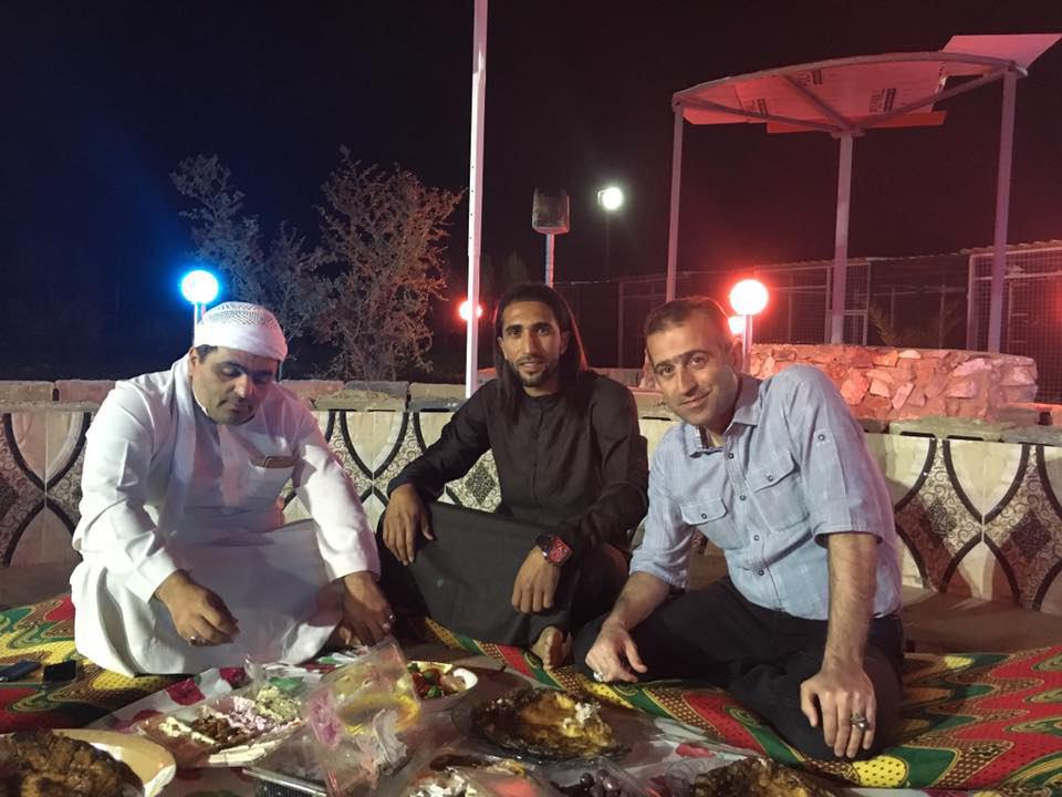 سرمربی ایرانی، تعطیلات عید مهمان بازیکن عراقی!+عکس