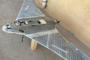 سرنگونی پهپاد جاسوسی داعش در شمال رمادی